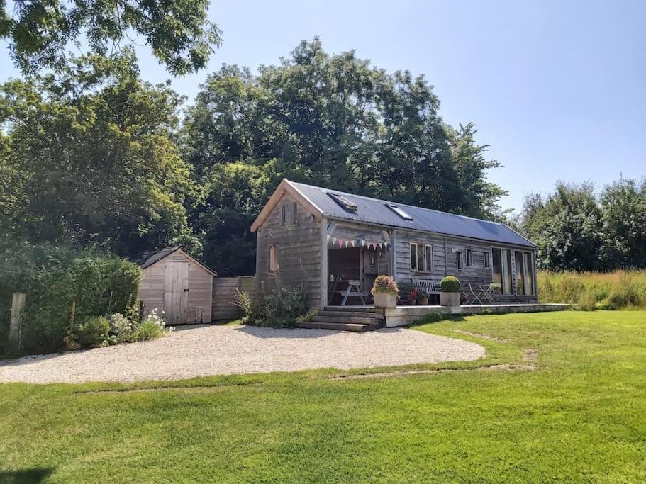 Log Cabin At The Old Summer Dairy Glastonbury Somerton  Kültér fotó