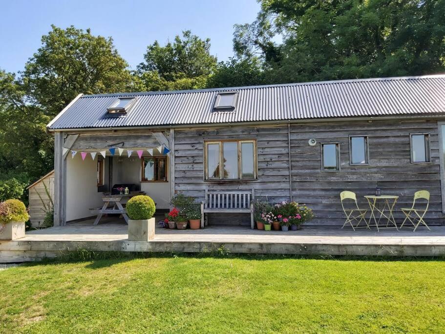 Log Cabin At The Old Summer Dairy Glastonbury Somerton  Kültér fotó